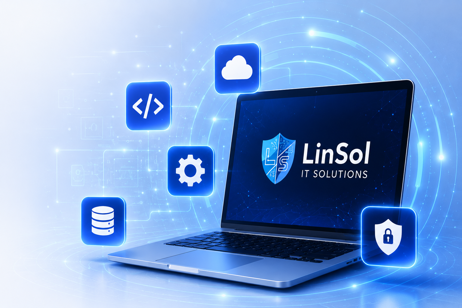 LinSol enterprise IT solutions illustration